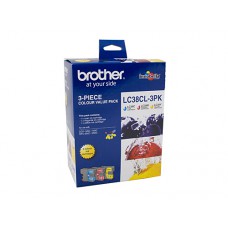 Brother LC38 CMY Colour Pack