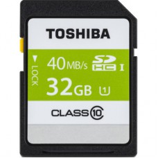 Toshiba 32GB SDHC USH-1 Cartridged